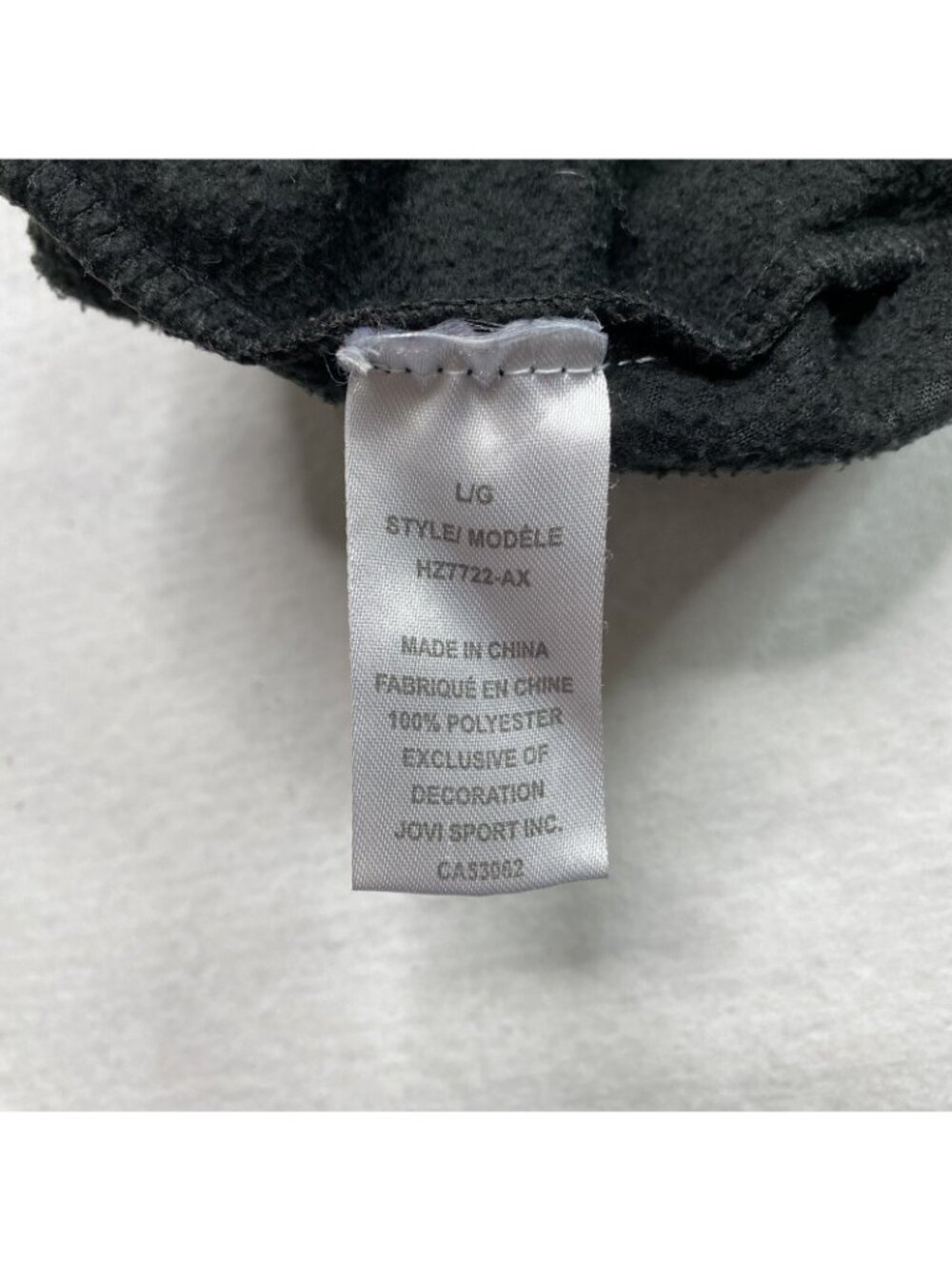 Sova Sweden Black Jogger Pants L/G Cozy 100% Polyester With Pockets & Drawstring - Picture 5 of 16